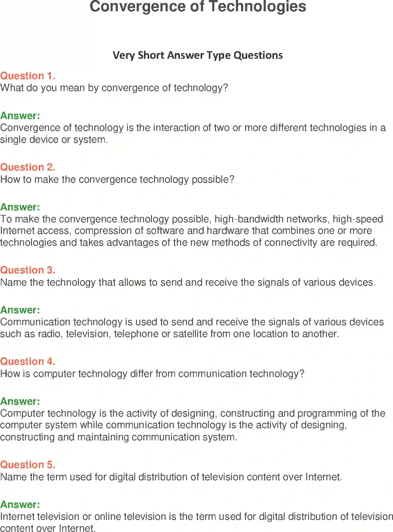 NCERT-Solution-Class-9-Foundation-of-Information-Technology-Convergence-of-Technologies-3370-page-1