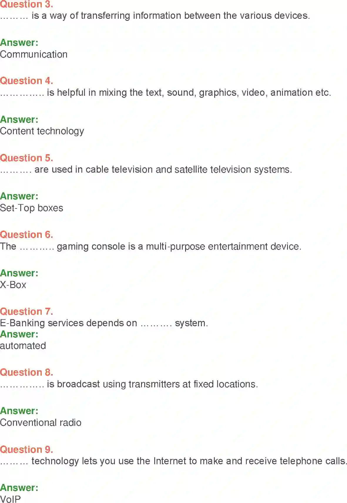 NCERT-Solution-Class-9-Foundation-of-Information-Technology-Convergence-of-Technologies-3370-page-12