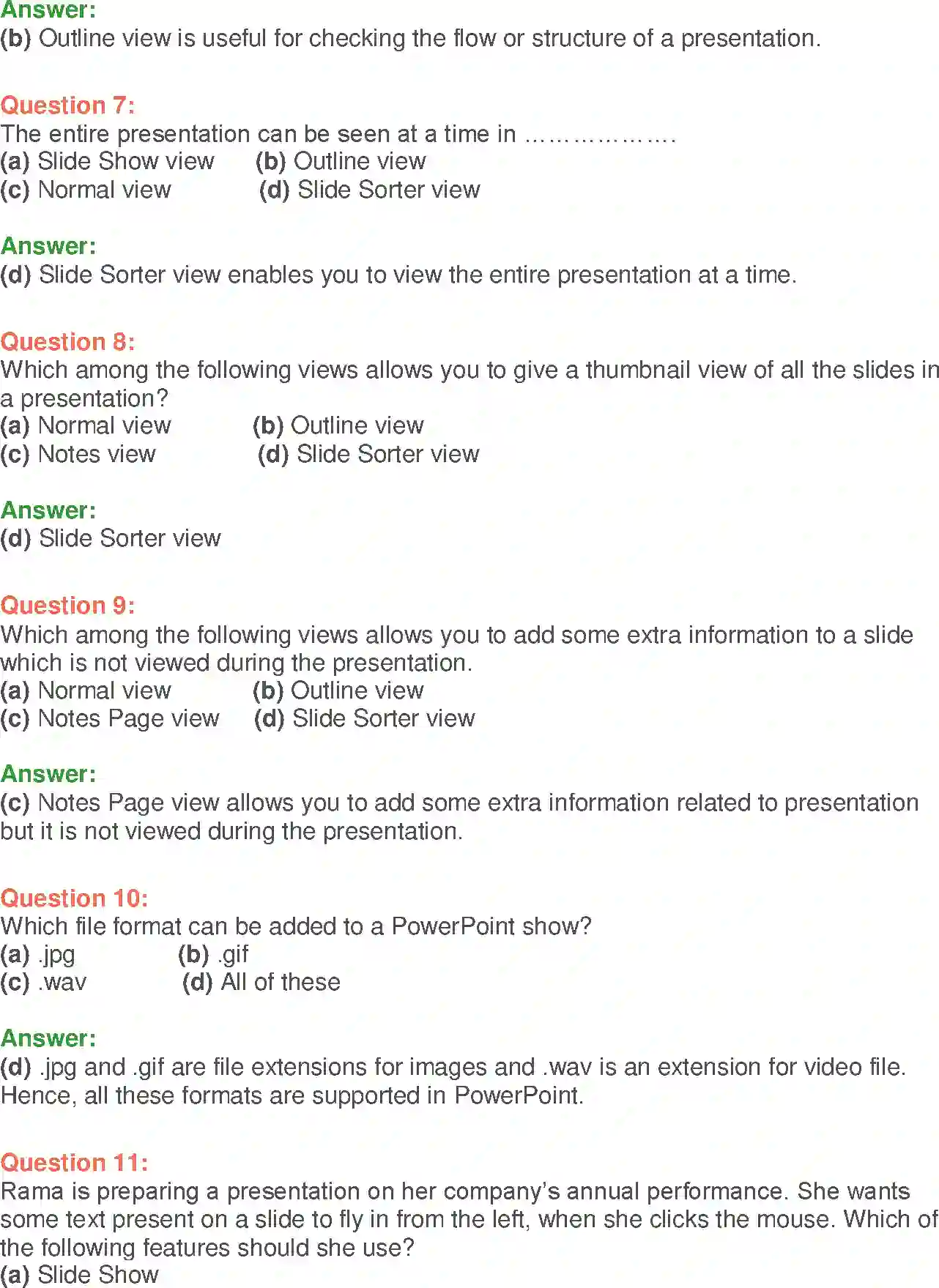 NCERT-Solution-Class-9-Foundation-of-Information-Technology-MSPower-Point-2007-1207-page-13