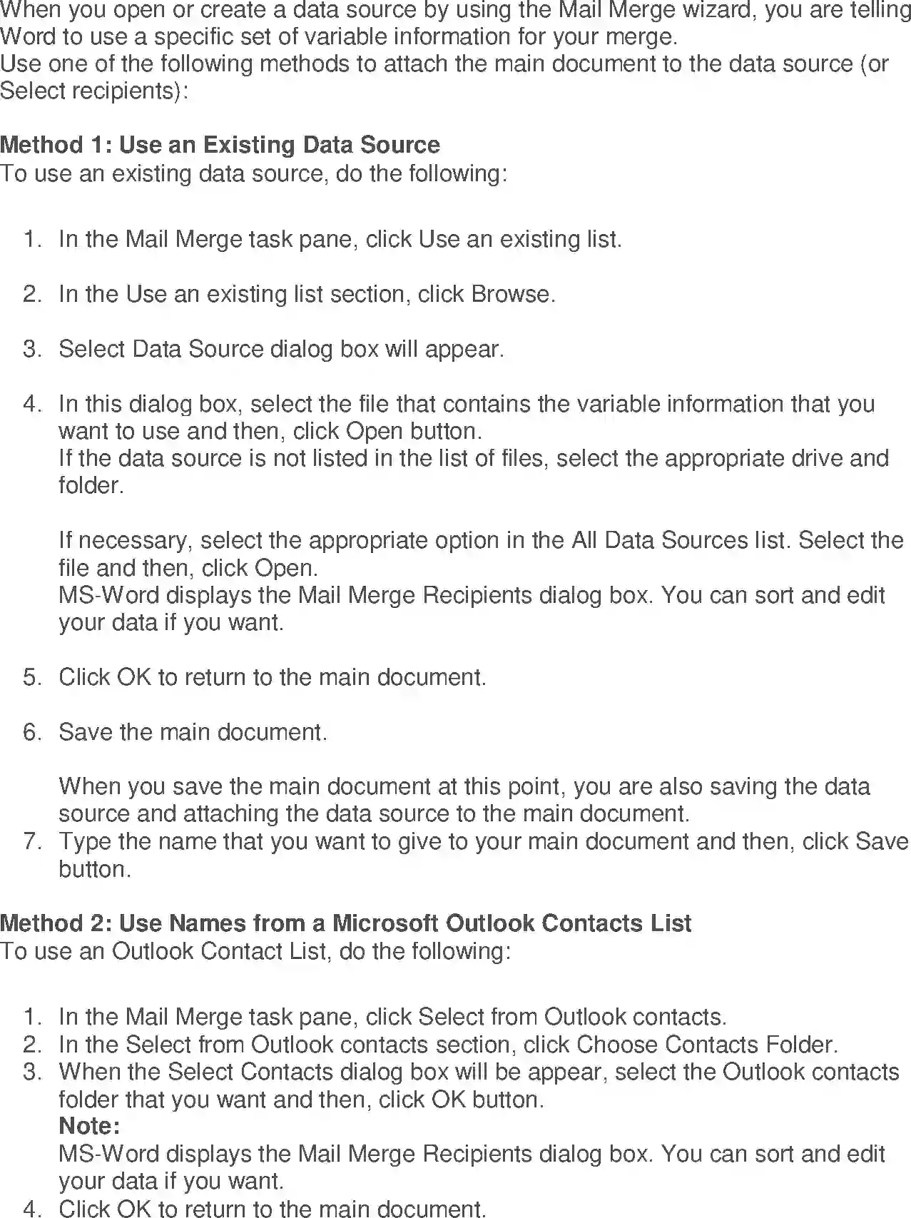 NCERT-Solution-Class-9-Foundation-of-Information-Technology-MSWord-2007-Advanced-3378-page-9