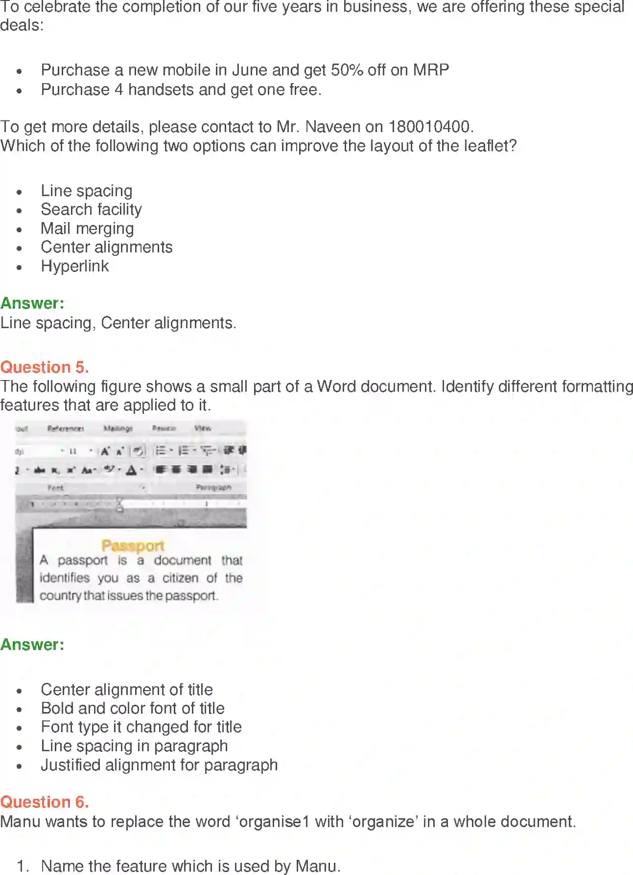 NCERT-Solution-Class-9-Foundation-of-Information-Technology-MSWord-2007-Basics-1205-page-11