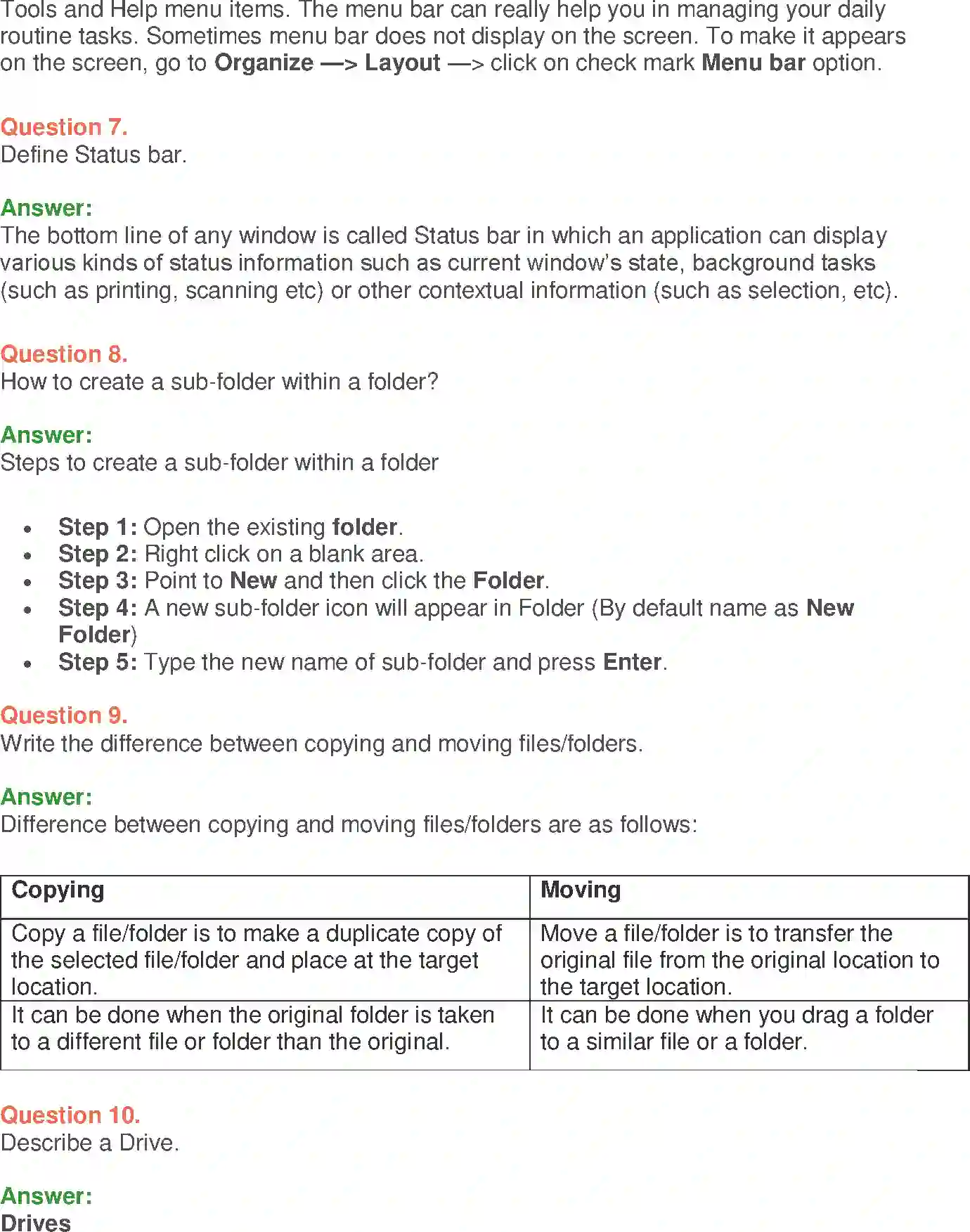 NCERT-Solution-Class-9-Foundation-of-Information-Technology-Windows-Operating-System-1204-page-4