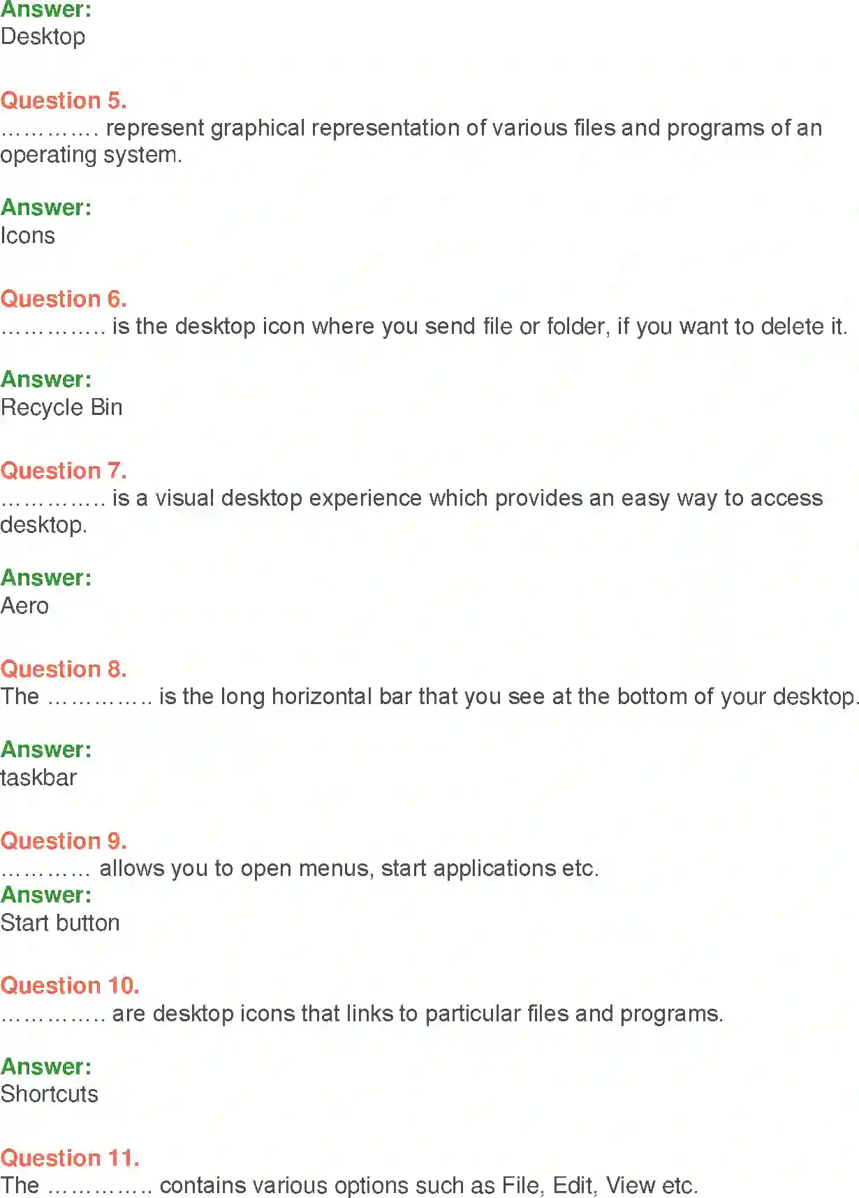 NCERT-Solution-Class-9-Foundation-of-Information-Technology-Windows-Operating-System-3376-page-18