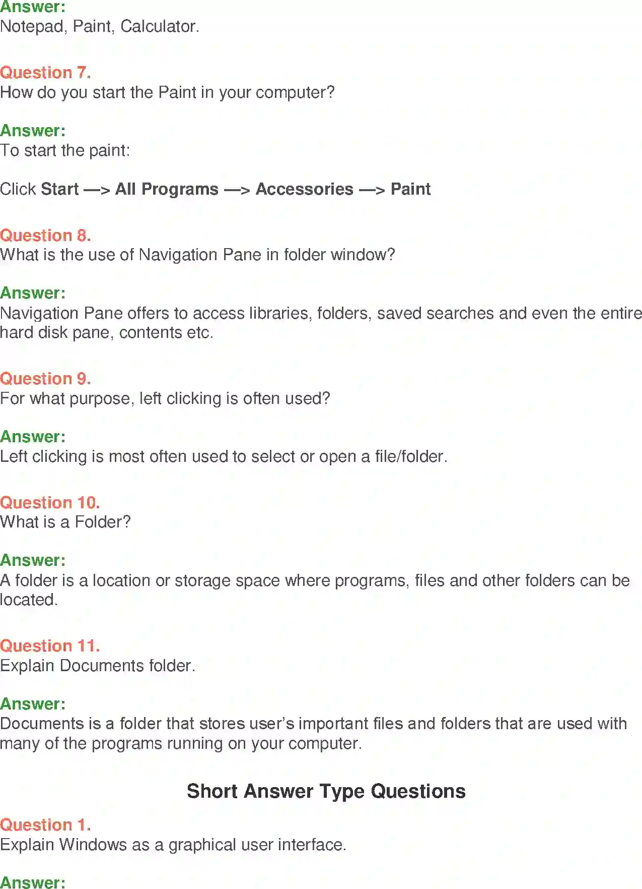 NCERT-Solution-Class-9-Foundation-of-Information-Technology-Windows-Operating-System-3376-page-2