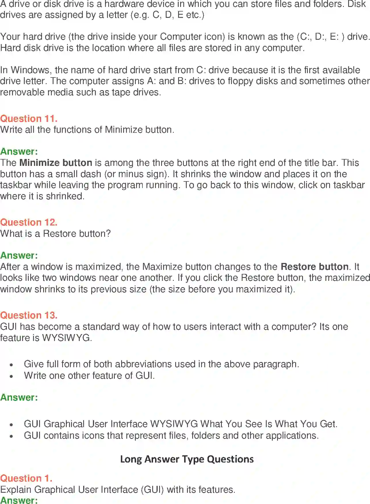 NCERT-Solution-Class-9-Foundation-of-Information-Technology-Windows-Operating-System-3376-page-5