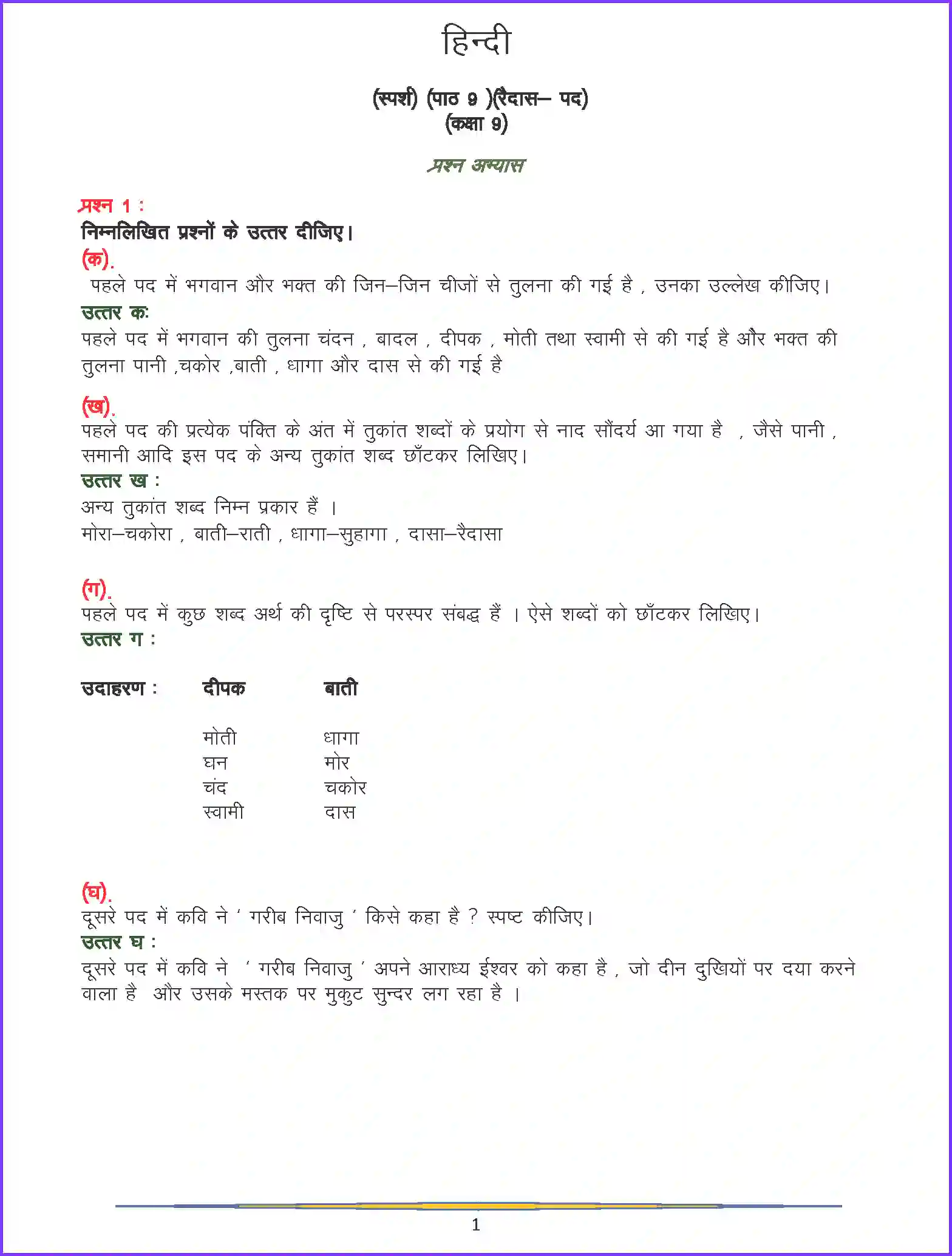 NCERT-Solution-Class-9-Hindi-Ab-Kaise-Choote-Ram-Naam-–-Aisi-Lal-Tujh-Binu-3262-page-1