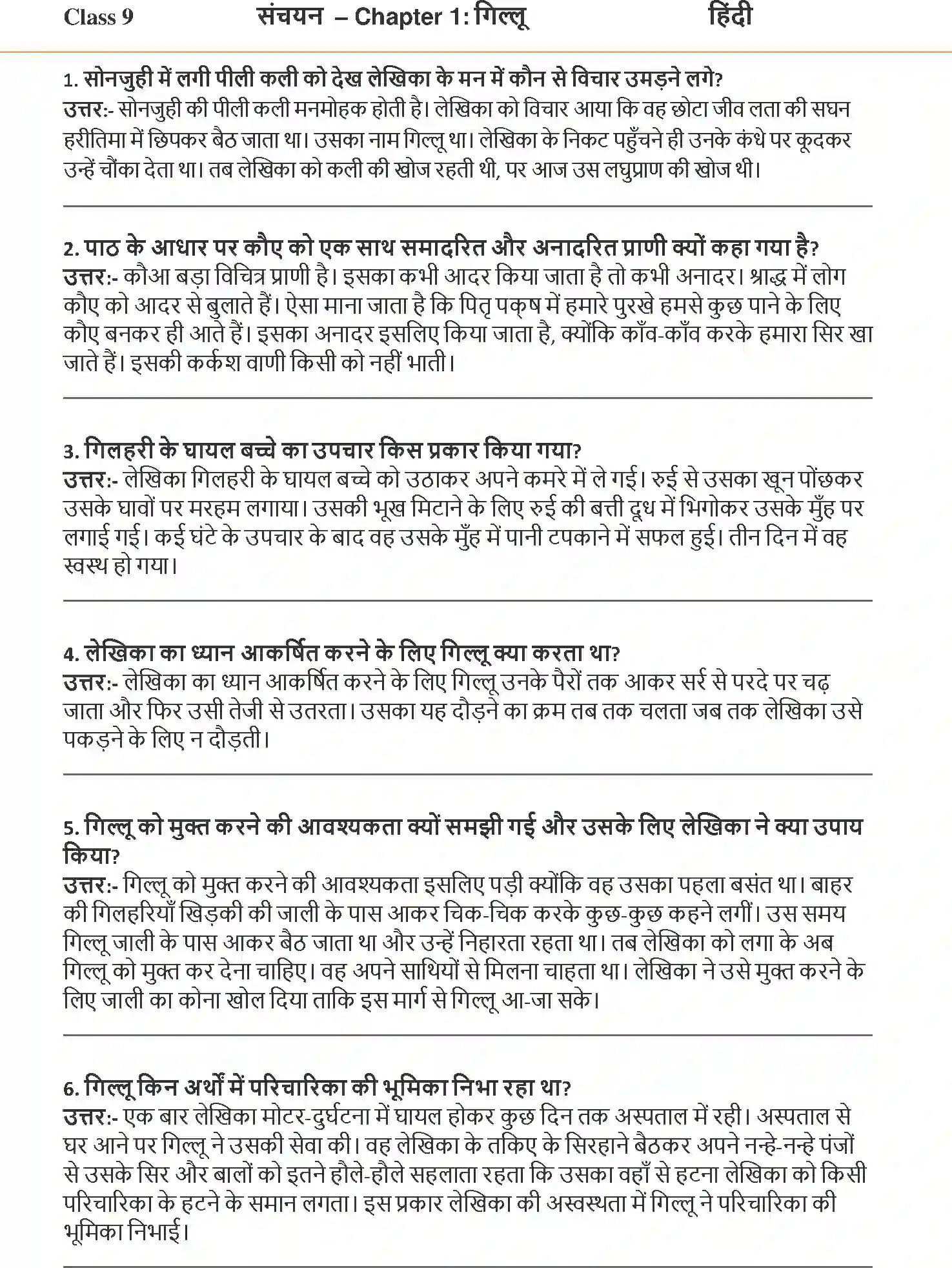 NCERT-Solution-Class-9-Hindi-Gillu-3252-page-1