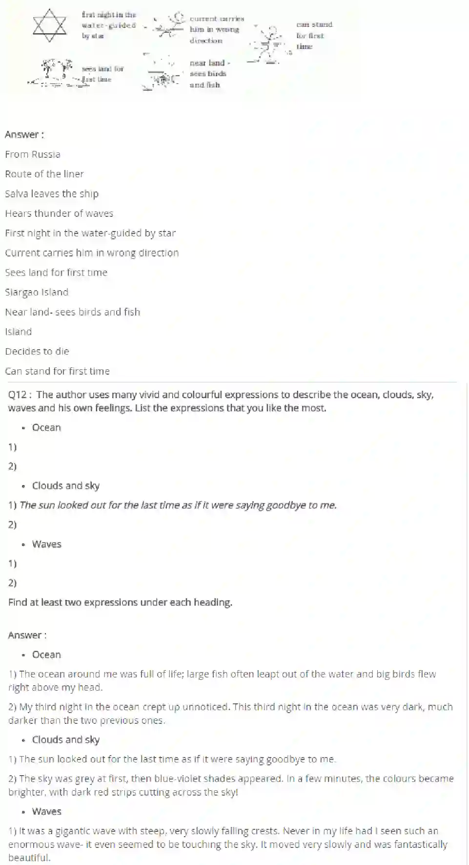 NCERT-Solution-Class-9-Main-Course-MCB-Ordeal-in-the-Ocean-3338-page-3