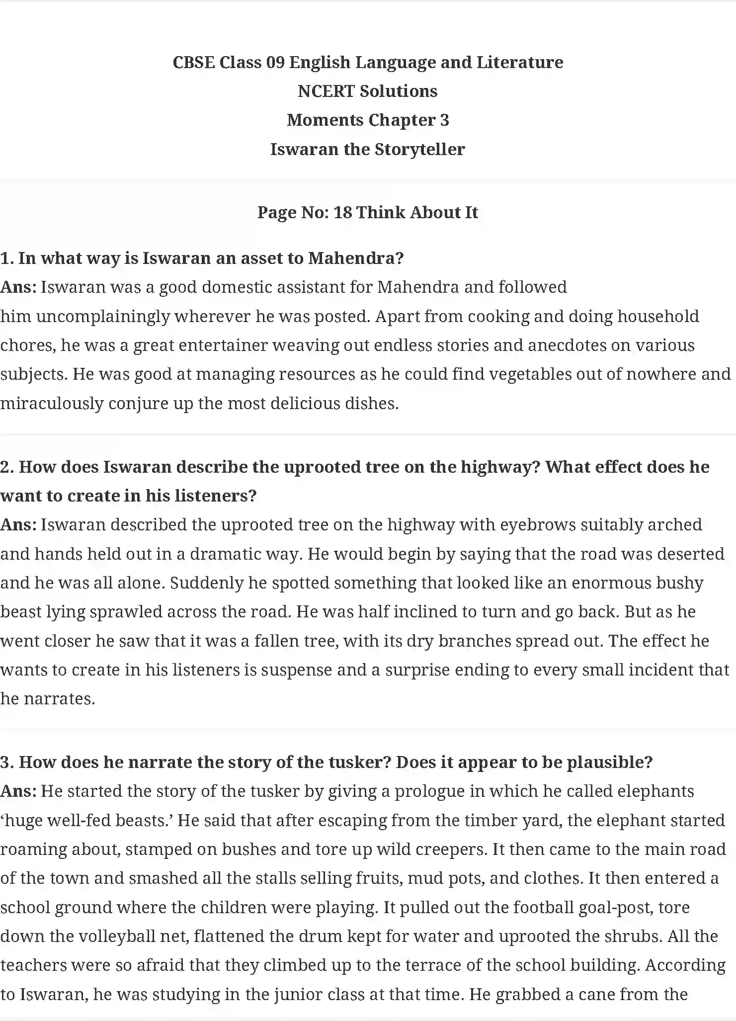 NCERT-Solution-Class-9-Moments-Iswaran-The-Storyteller-4991-page-1