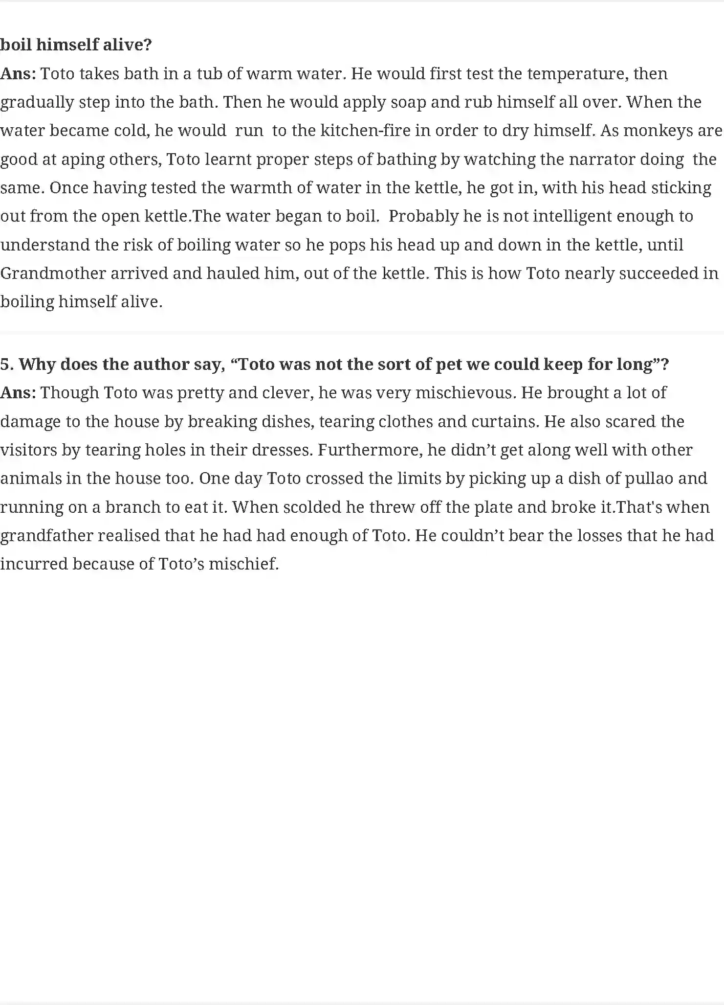 NCERT-Solution-Class-9-Moments-The-Adventure-Of-Toto-4990-page-2