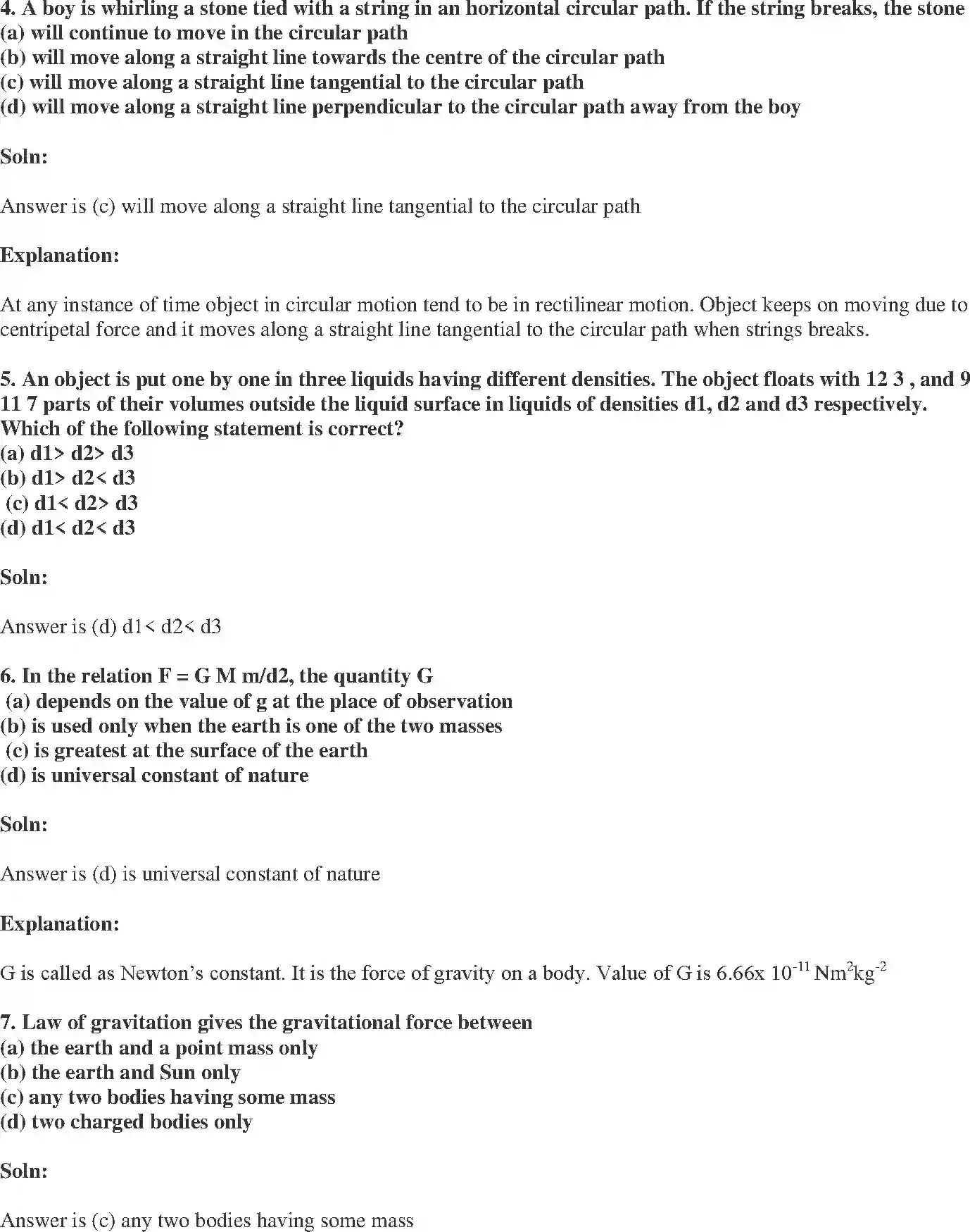 NCERT-Solution-Class-9-Science-Exemplar-Gravitation-Exemplar-3405-page-2