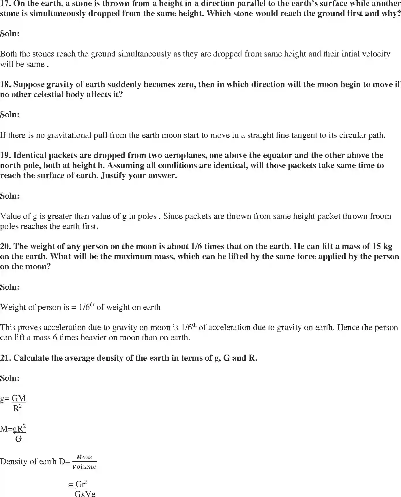 NCERT-Solution-Class-9-Science-Exemplar-Gravitation-Exemplar-3405-page-6