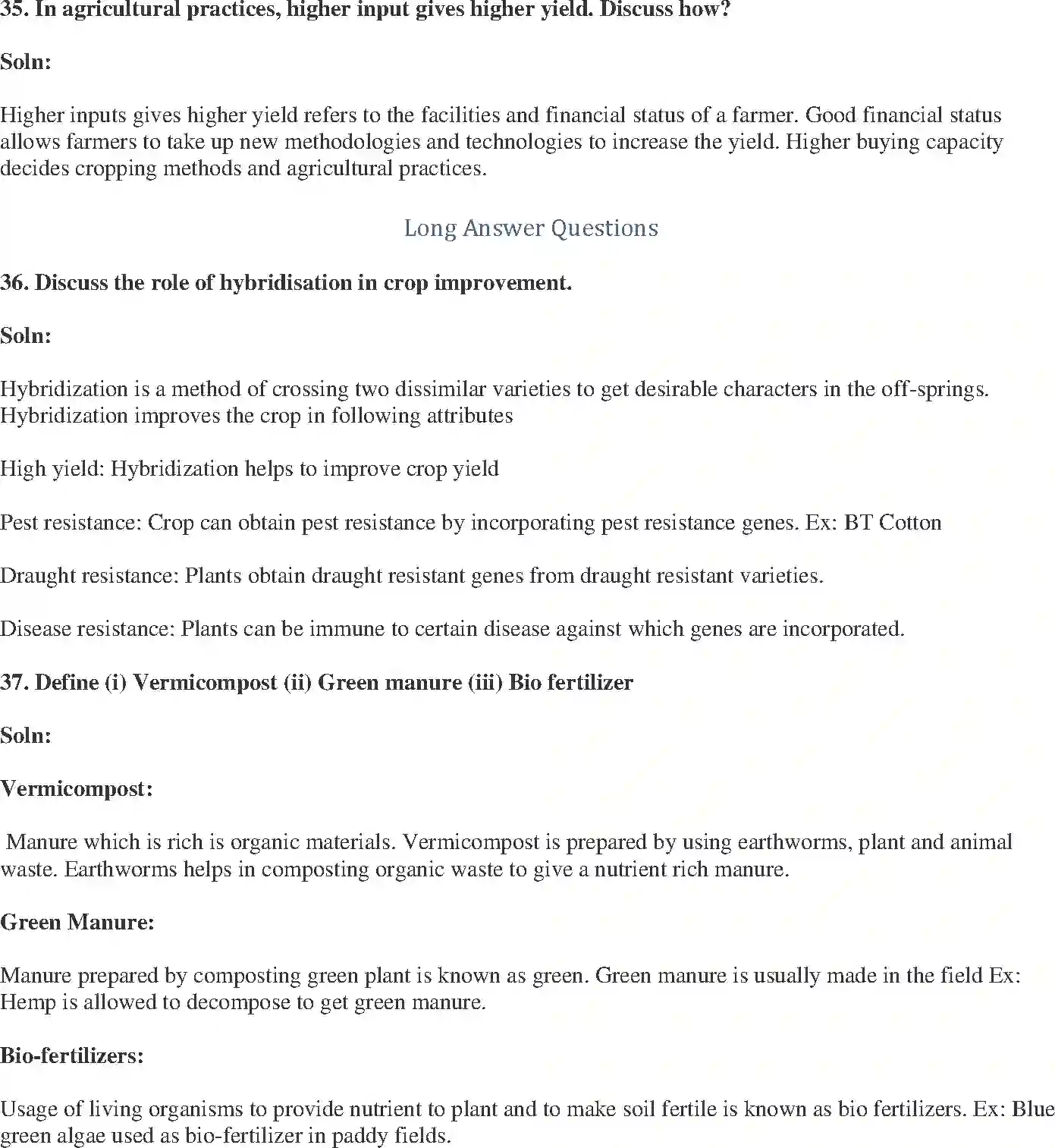 NCERT-Solution-Class-9-Science-Exemplar-Improvement-in-Food-Resources-Exemplar-1237-page-11