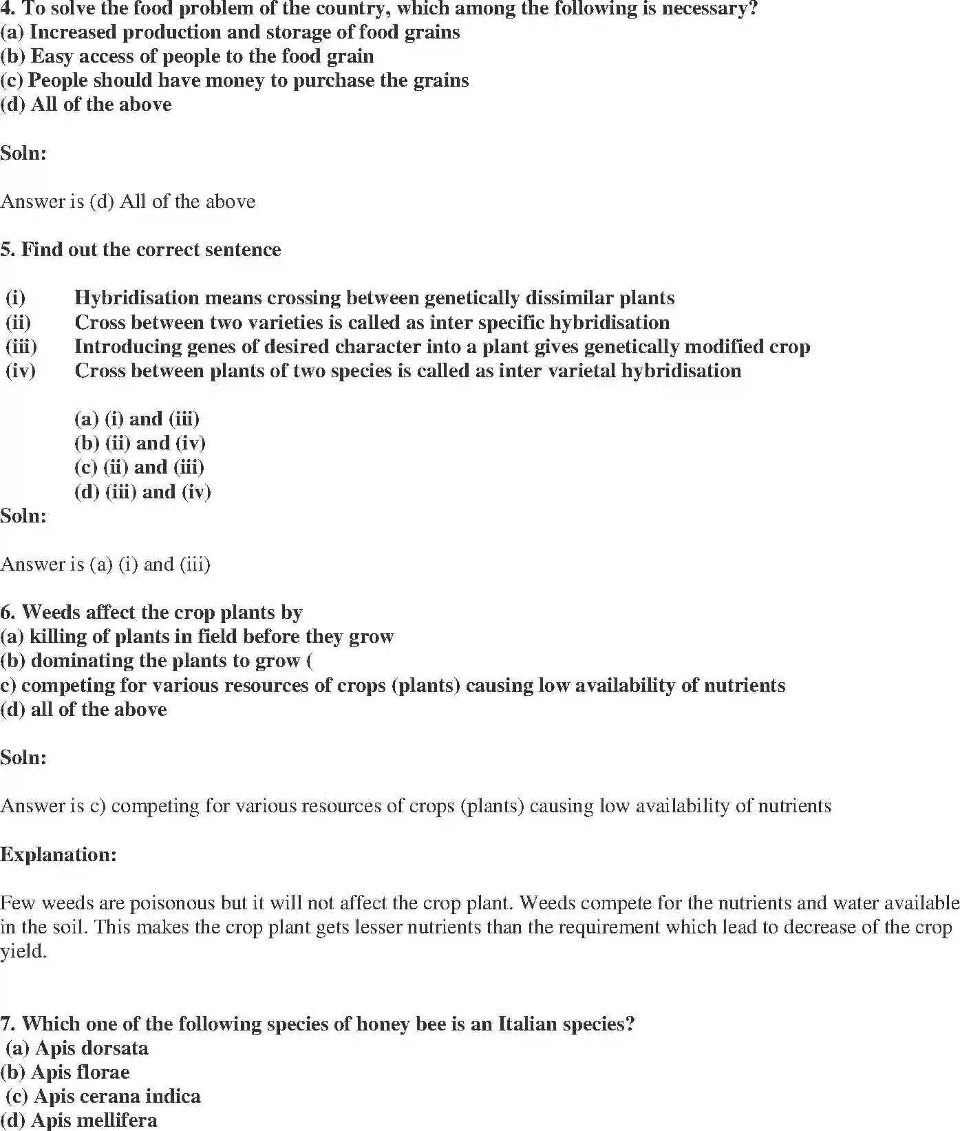 NCERT-Solution-Class-9-Science-Exemplar-Improvement-in-Food-Resources-Exemplar-1237-page-2