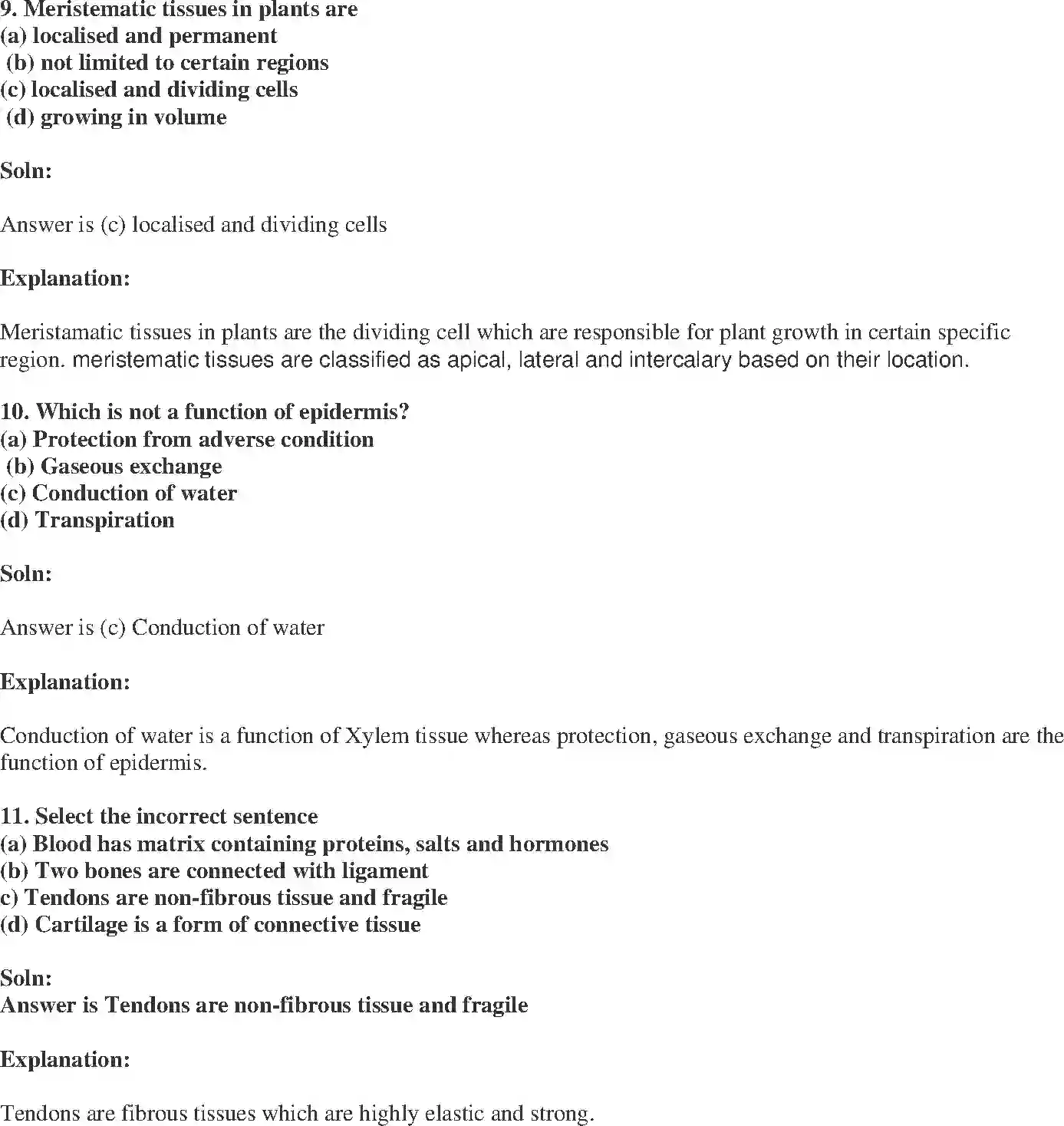 NCERT-Solution-Class-9-Science-Exemplar-Tissues-Exemplar-3401-page-4