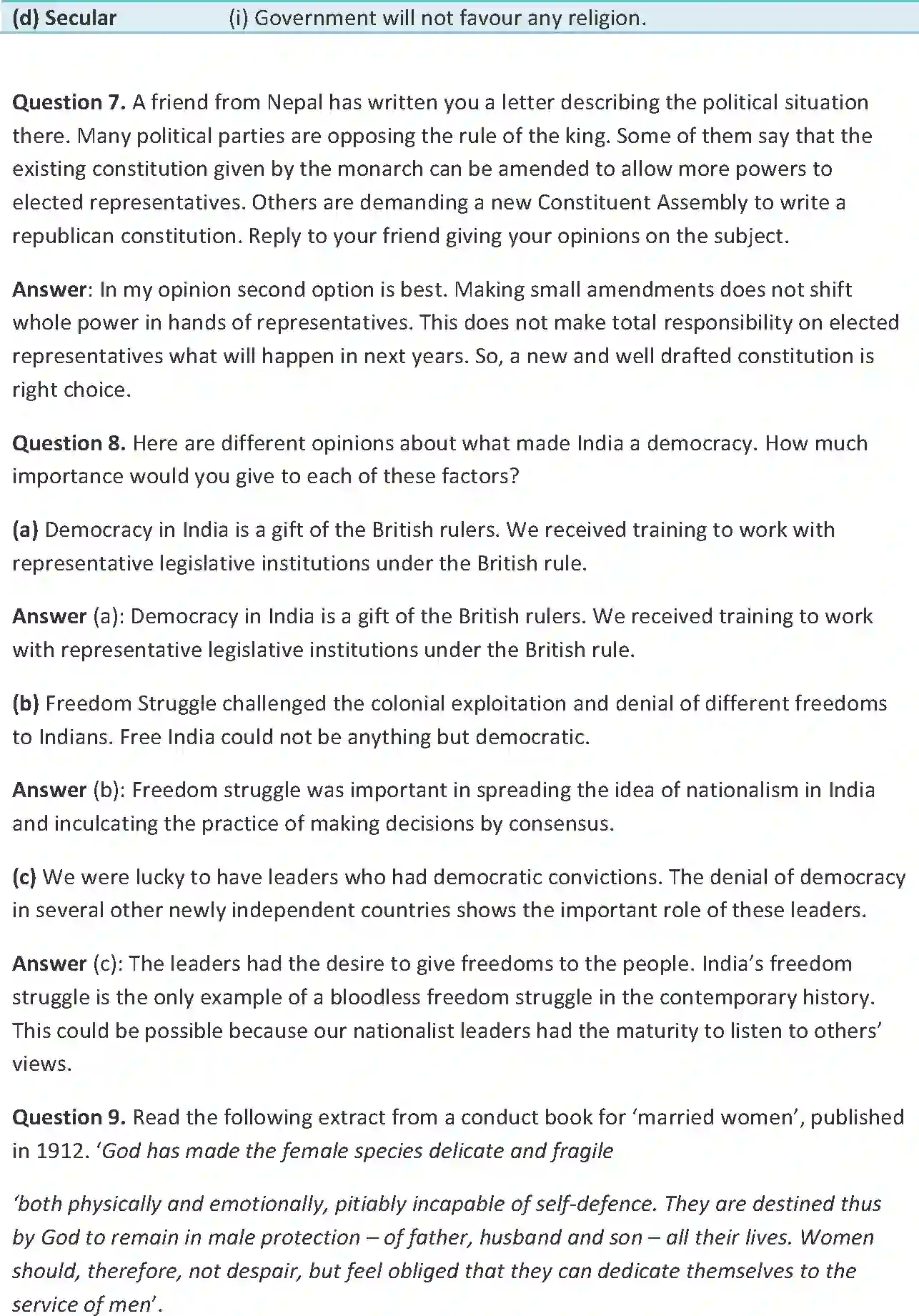 NCERT-Solution-Class-9-Social-Science-Constitutional-Design-3248-page-3