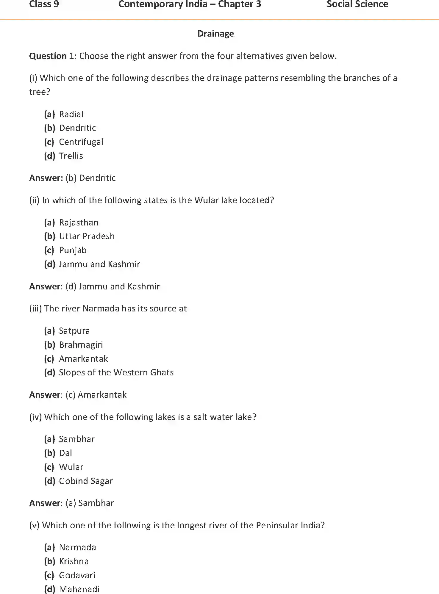 NCERT-Solution-Class-9-Social-Science-Drainage-3243-page-1