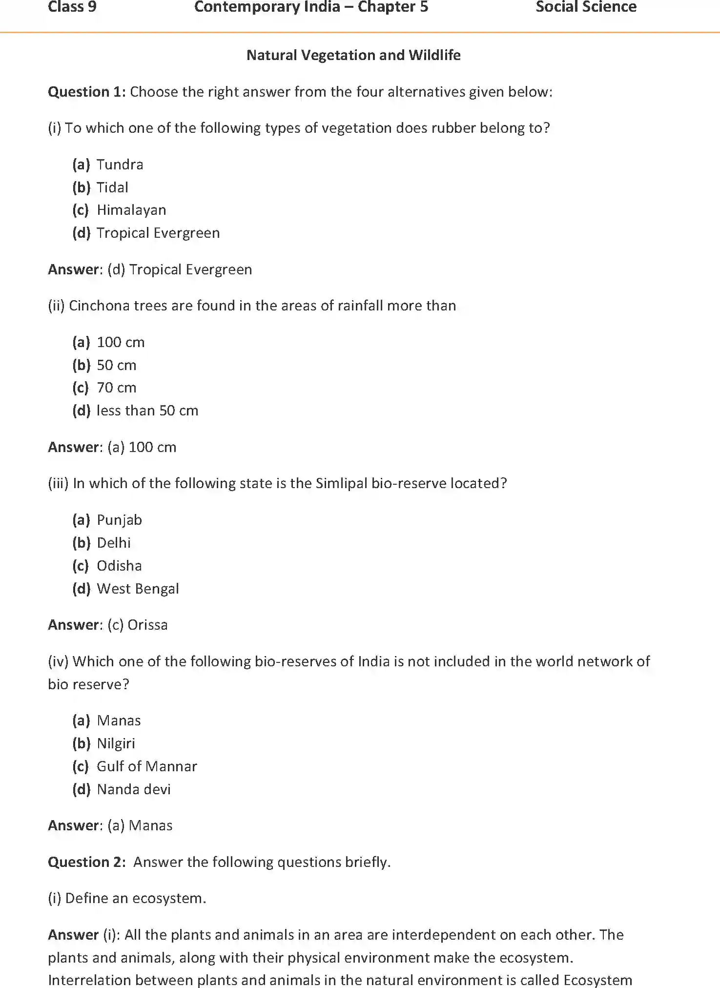 NCERT-Solution-Class-9-Social-Science-Geography-Contemporary-India-–-I--Natural-Vegetation-and-Wild-Life-1073-page-1