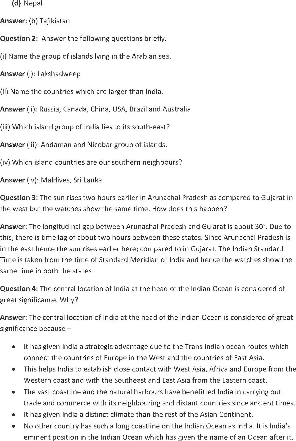 NCERT-Solution-Class-9-Social-Science-India-–-Size-and-Location-1069-page-2