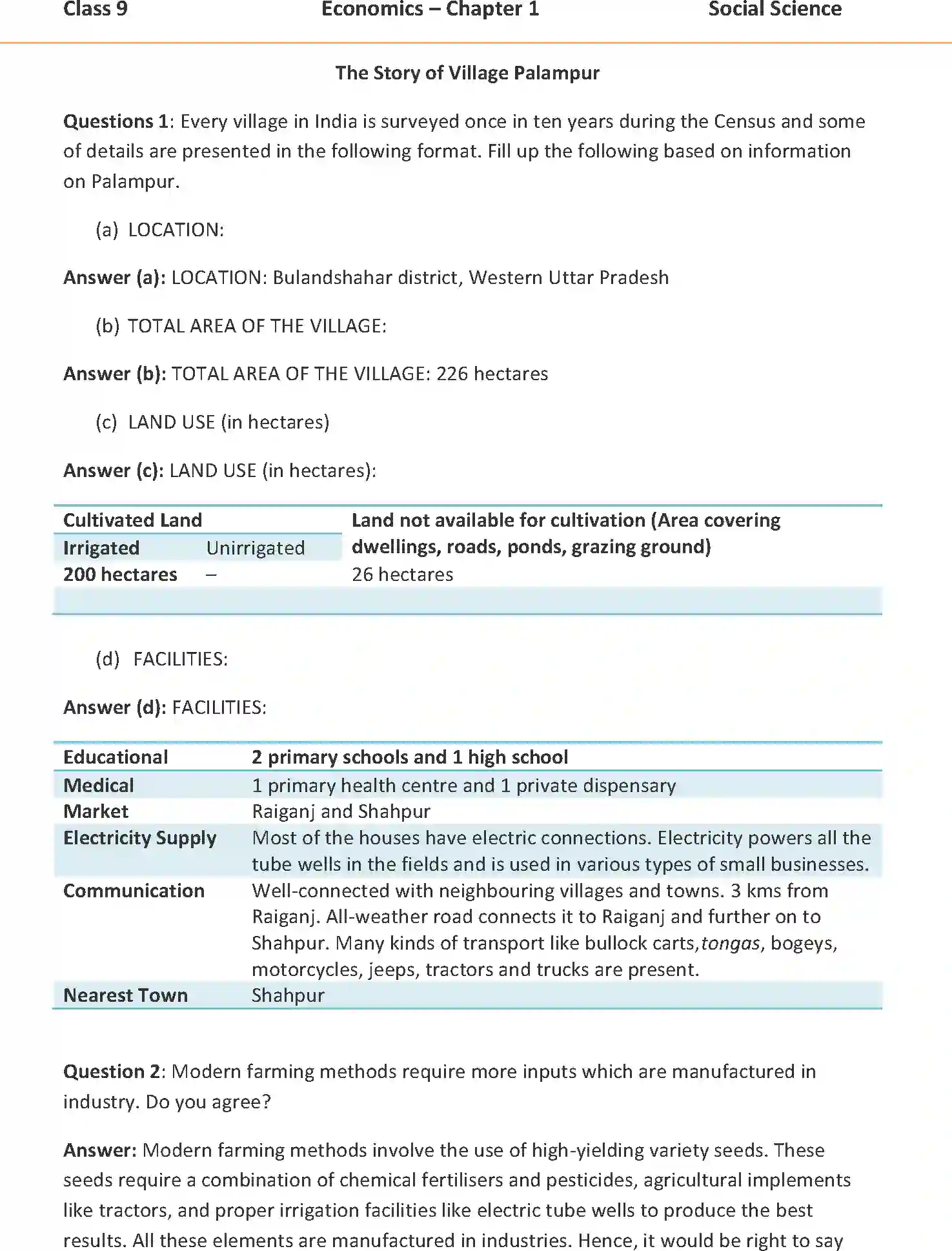 NCERT-Solution-Class-9-Social-Science-The-Story-Of-Village-Palampur-1058-page-1